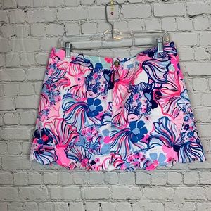 Lilly Pulitzer Colette Skort Prosecco Floral